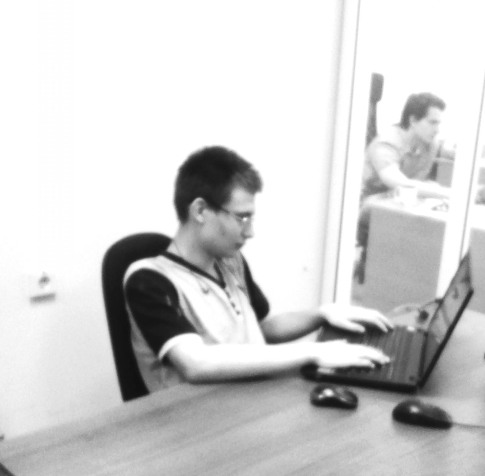 Наш офисный дух — студент на практике