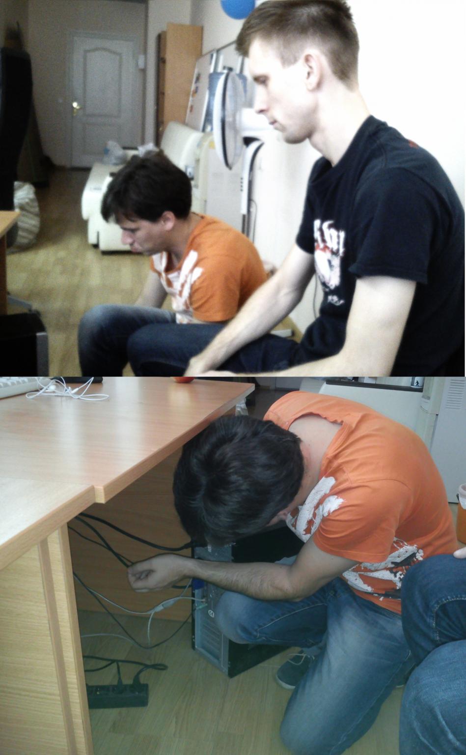 Утро обещало быть грустным — компьютеры отказались работать