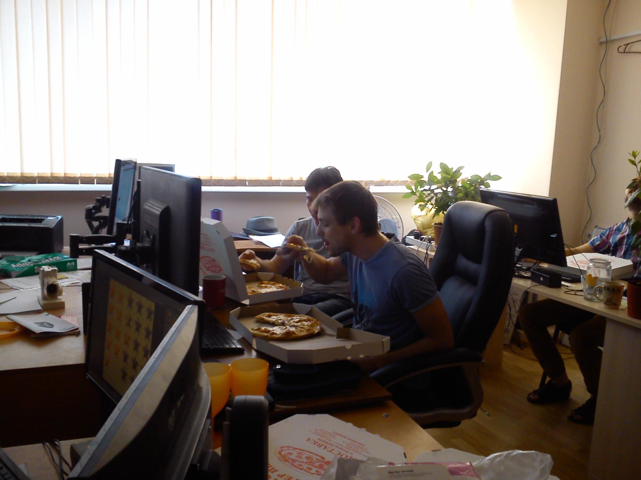 Пицце-брейк в Сиджеко