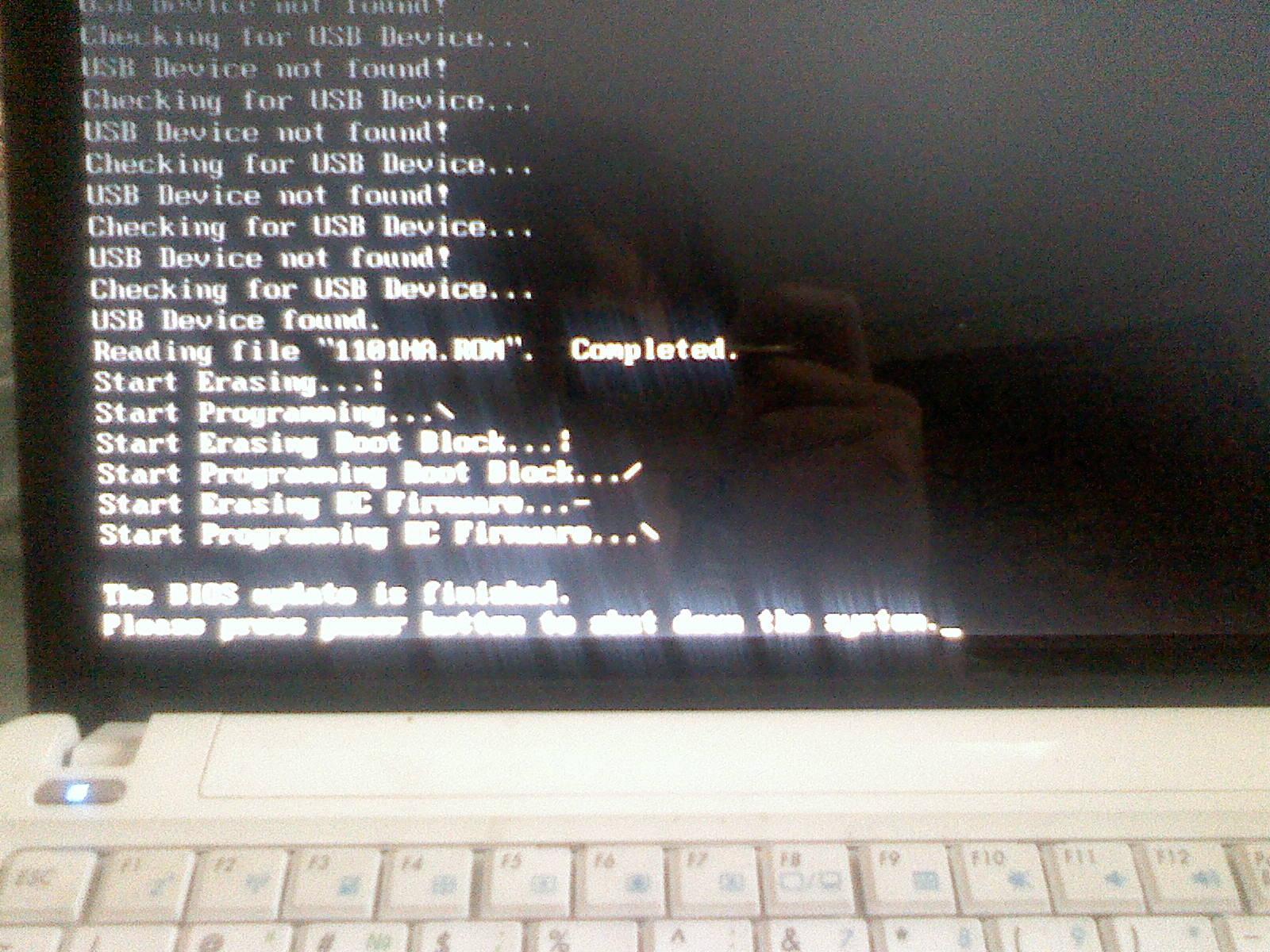 Перепрошивка BIOS