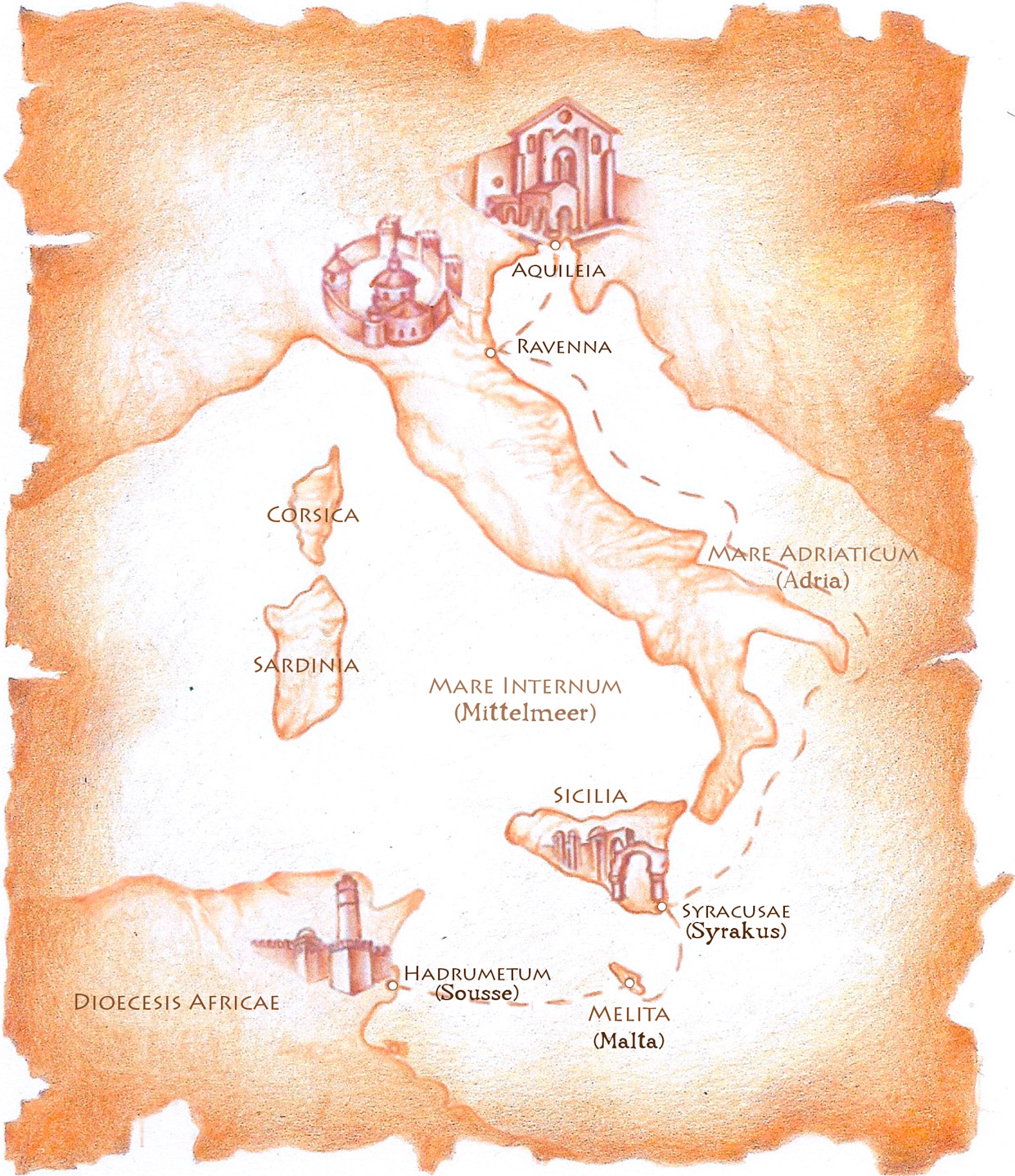 Карта №4. Кодовое название: Сапог Италии пинает Сицилию